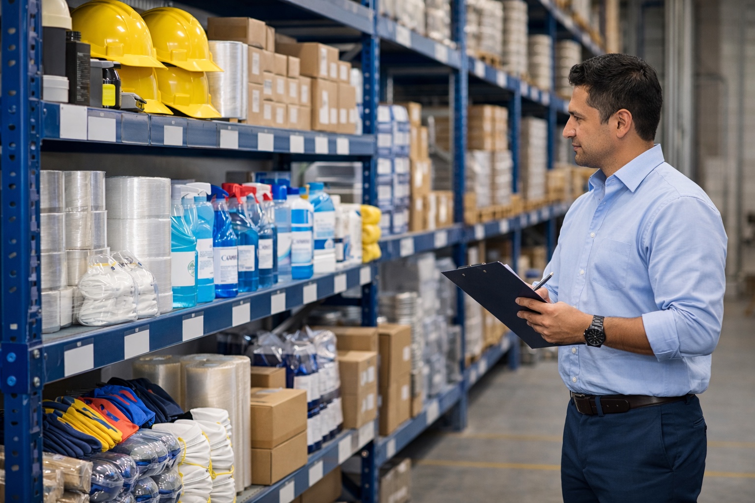 Control de inventario y distribución